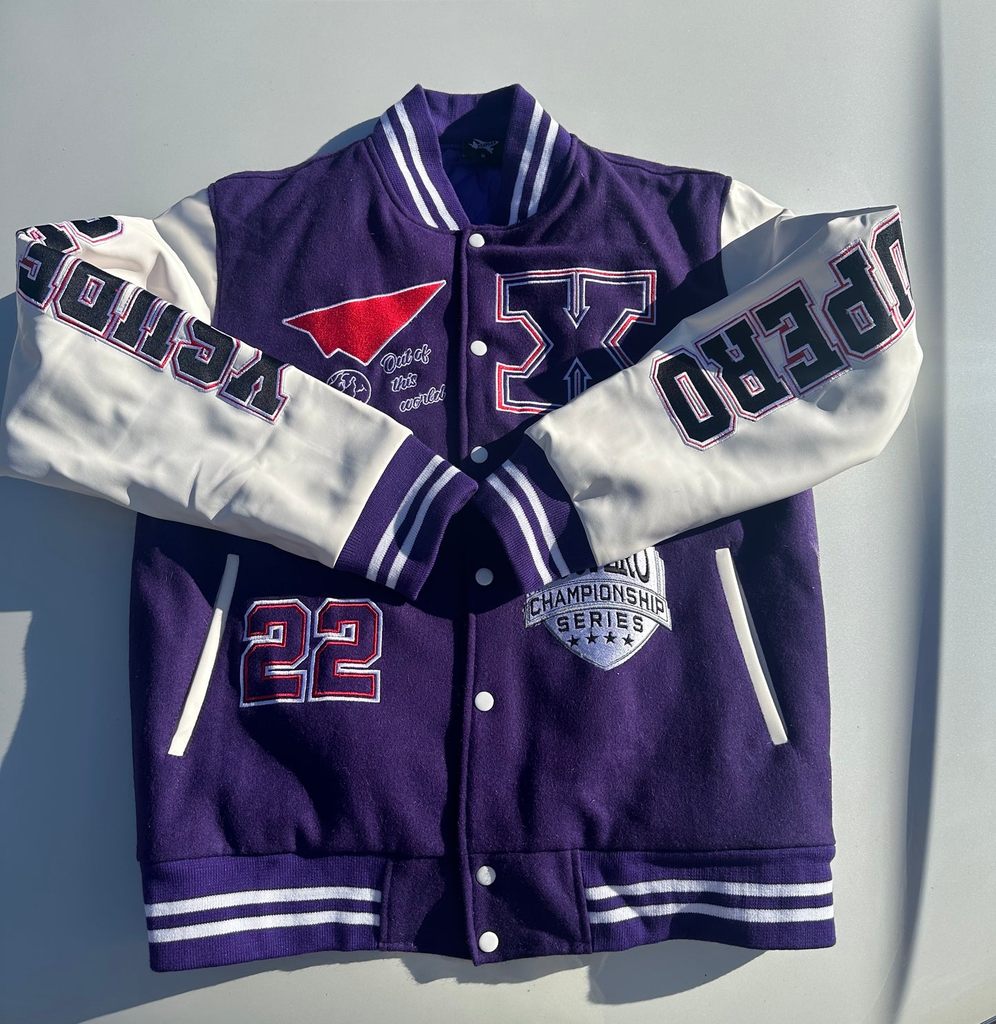 Purple Varsity Jacket