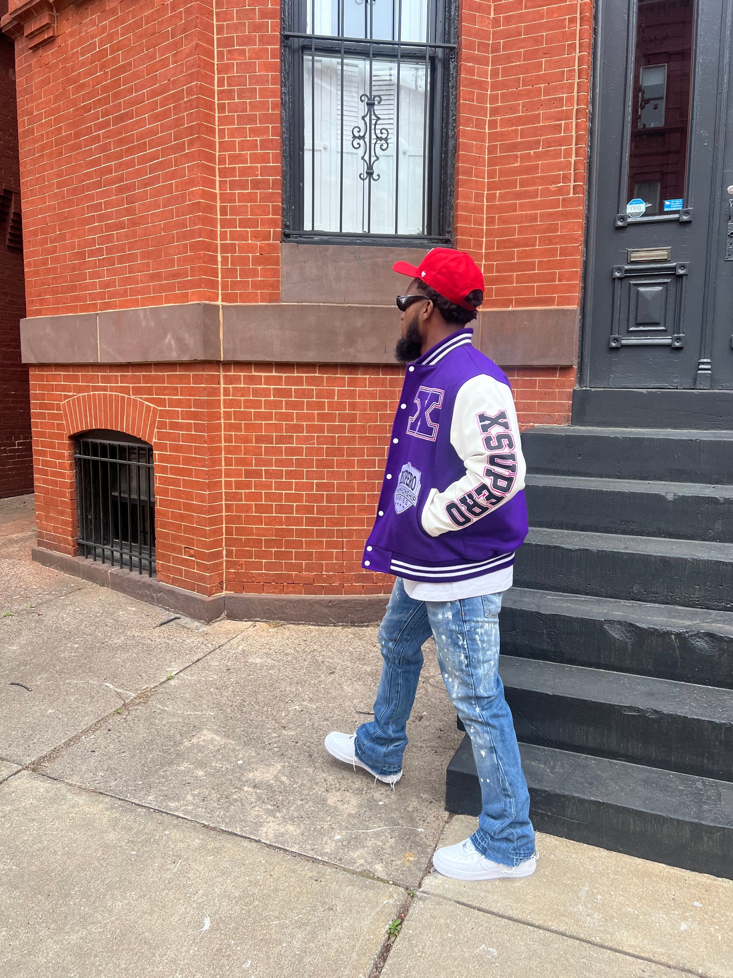 Purple Varsity Jacket