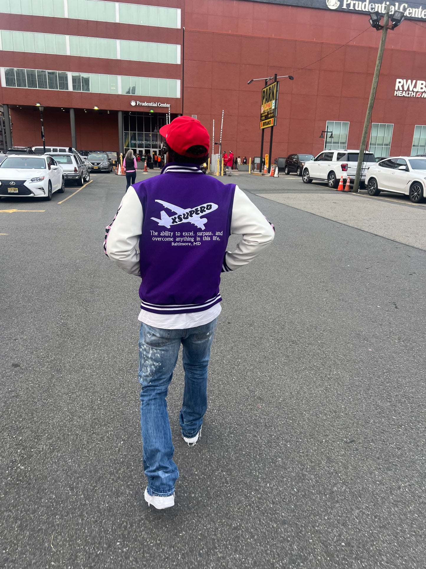 Purple Varsity Jacket