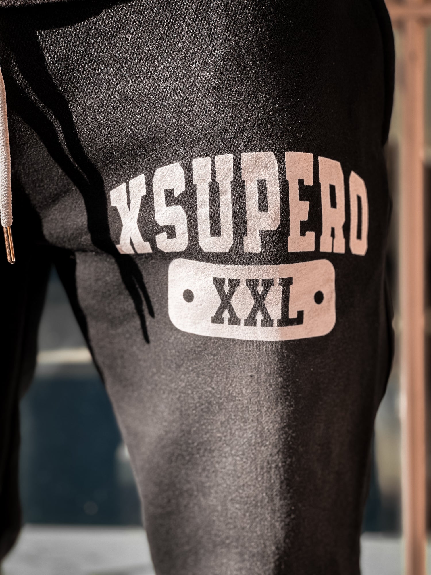 Black Acid Washed Scholar Flare Sweats By Xsupero