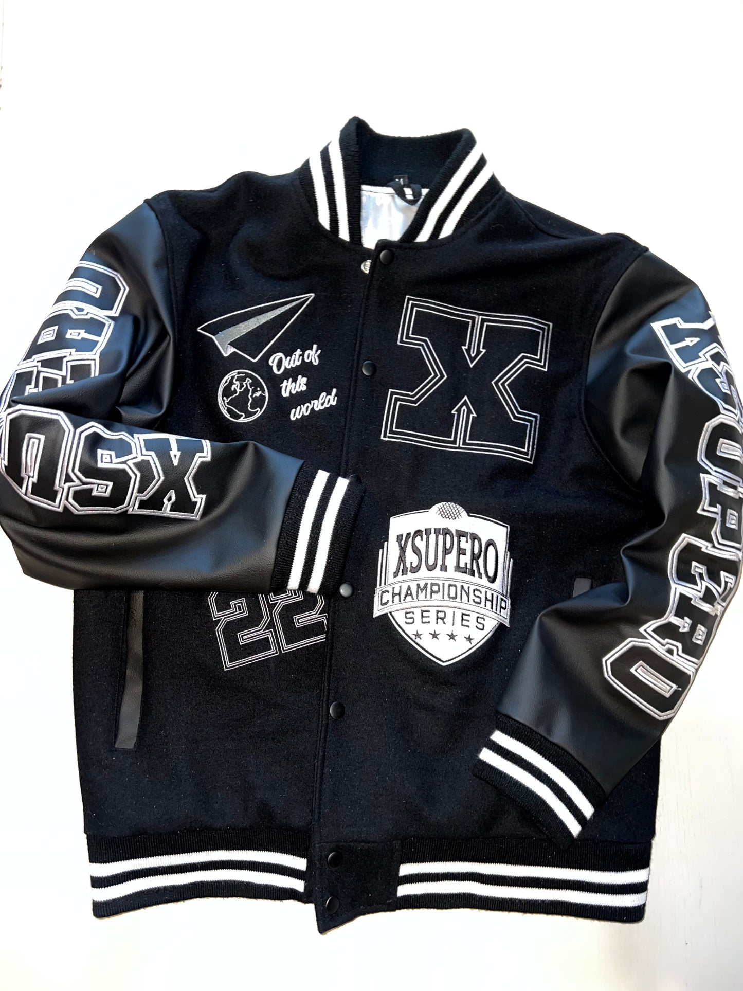 Black Varsity Jacket